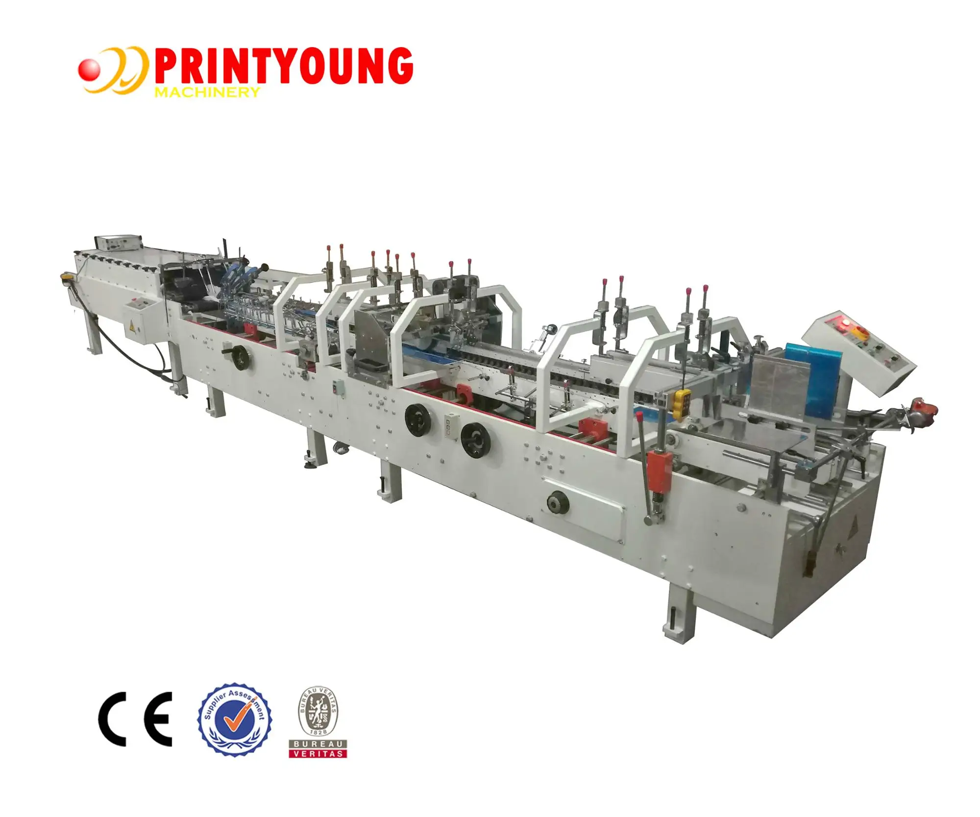 Printyoung ZH880G коробка коробки складывая и склеивая машинное оборудование