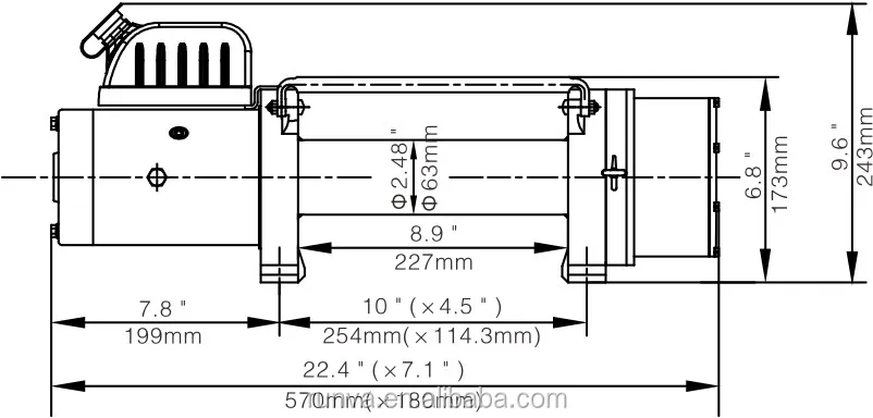 Runva Заводская распродажа серии раны мотор SUV лебедки