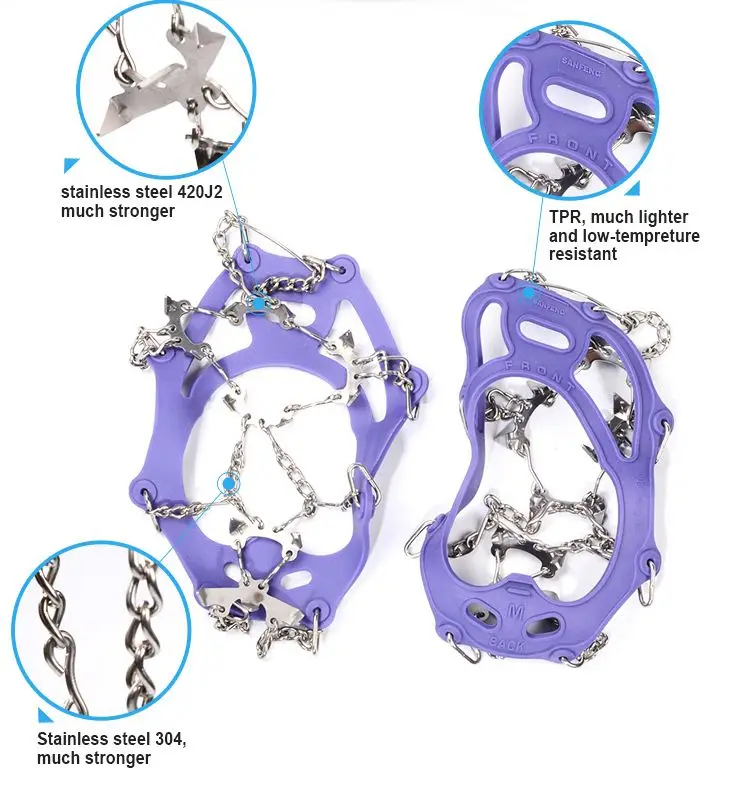
Factory price factory supply sports grip climbing claw spikes 