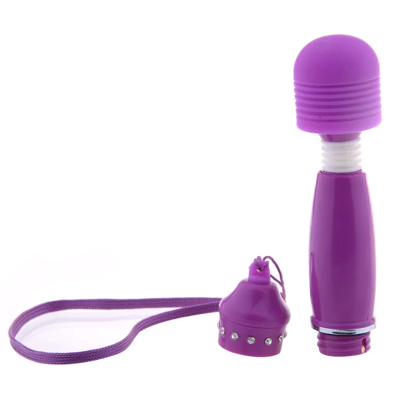 Mini handheld cordless wand massager powerful wand vibrator with hanging set travel gift electric massager