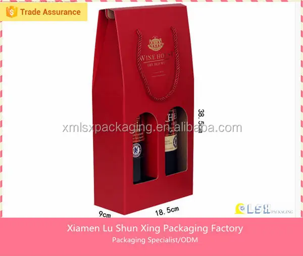 Картонная коробка для упаковки Винных Бокалов размер под заказ