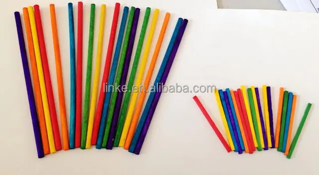 High Quality Decorative Round Wooden Dowel Rods Wooden Stick For Crafts