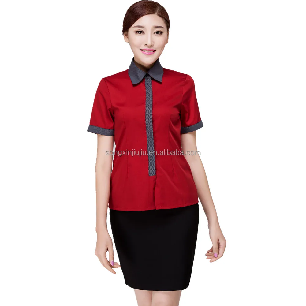 Europe design sexy restaurant uniforms for waiters