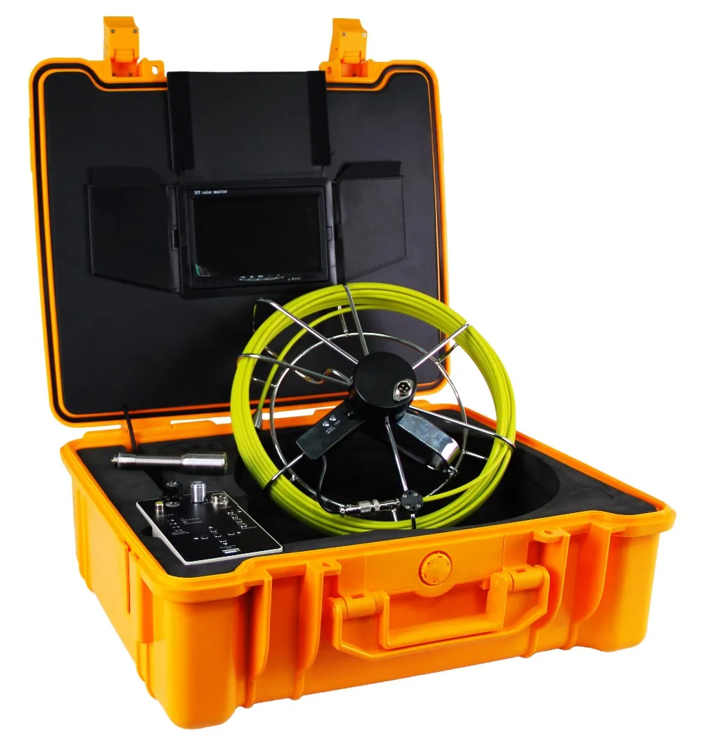 Высокое разрешение 9 дюймов мрнитор сварки трубы инспекция камеры