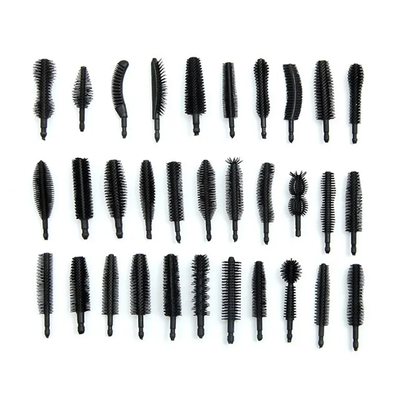 Hot sale Silicone Makeup Tools Mascara wands Head Disposable Eyelash Brush