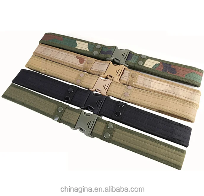 Тактический боевой ремень безопасности, регулируемое сверхмощное снаряжение для улицы