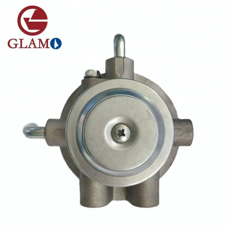 Manual Diesel Fuel Primer Pump K759-13-850K Aluminum Fuel Filter Seat