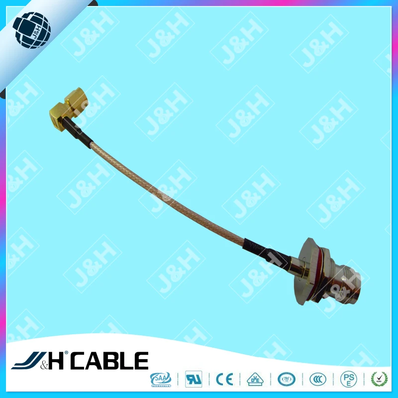 Высокое Качество Sma Мужчин и ТНК Женский Прямым Углом RG178 RG316 Соединительный Кабель Коаксиальный Кабель