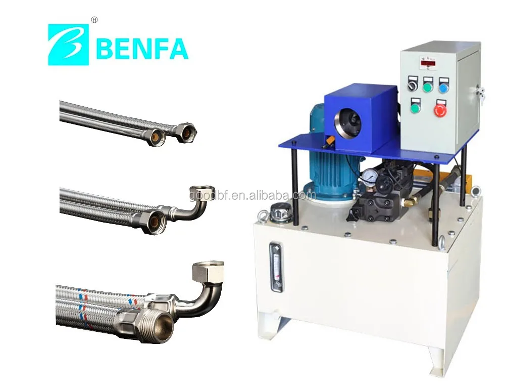BenFa Automatic Wire Crimping Machine Hydraulic Hose