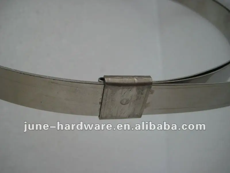 Stainless steel 304 W4 throbbing hose clamp