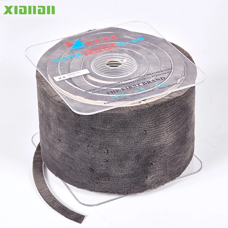 door bottom  brush weather stripping aluminum window brush seal