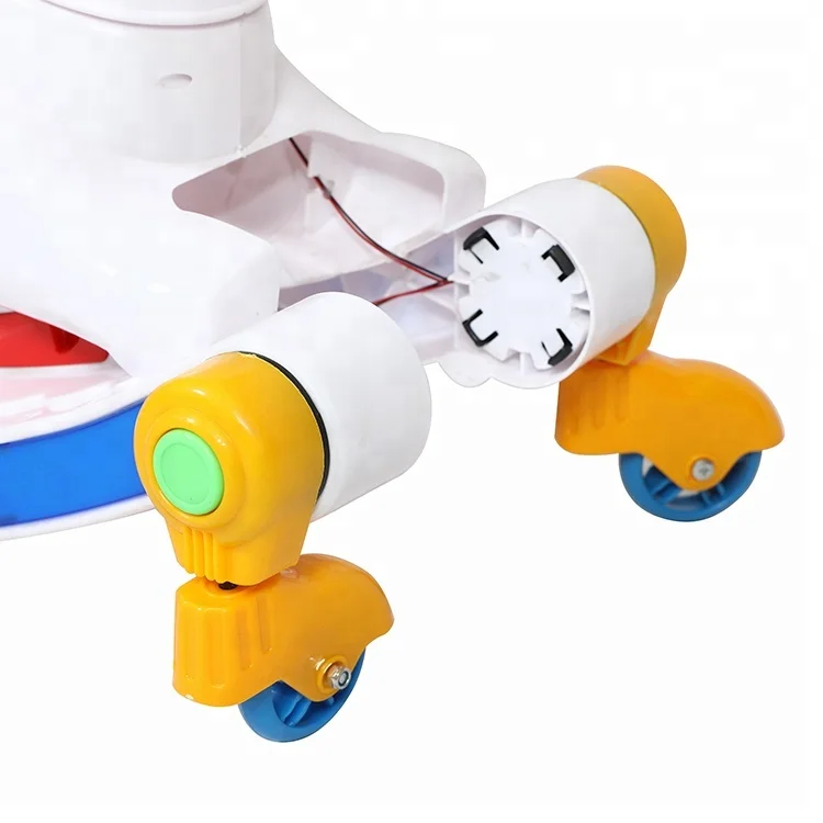 Girls horse ride rocking toy with push handle