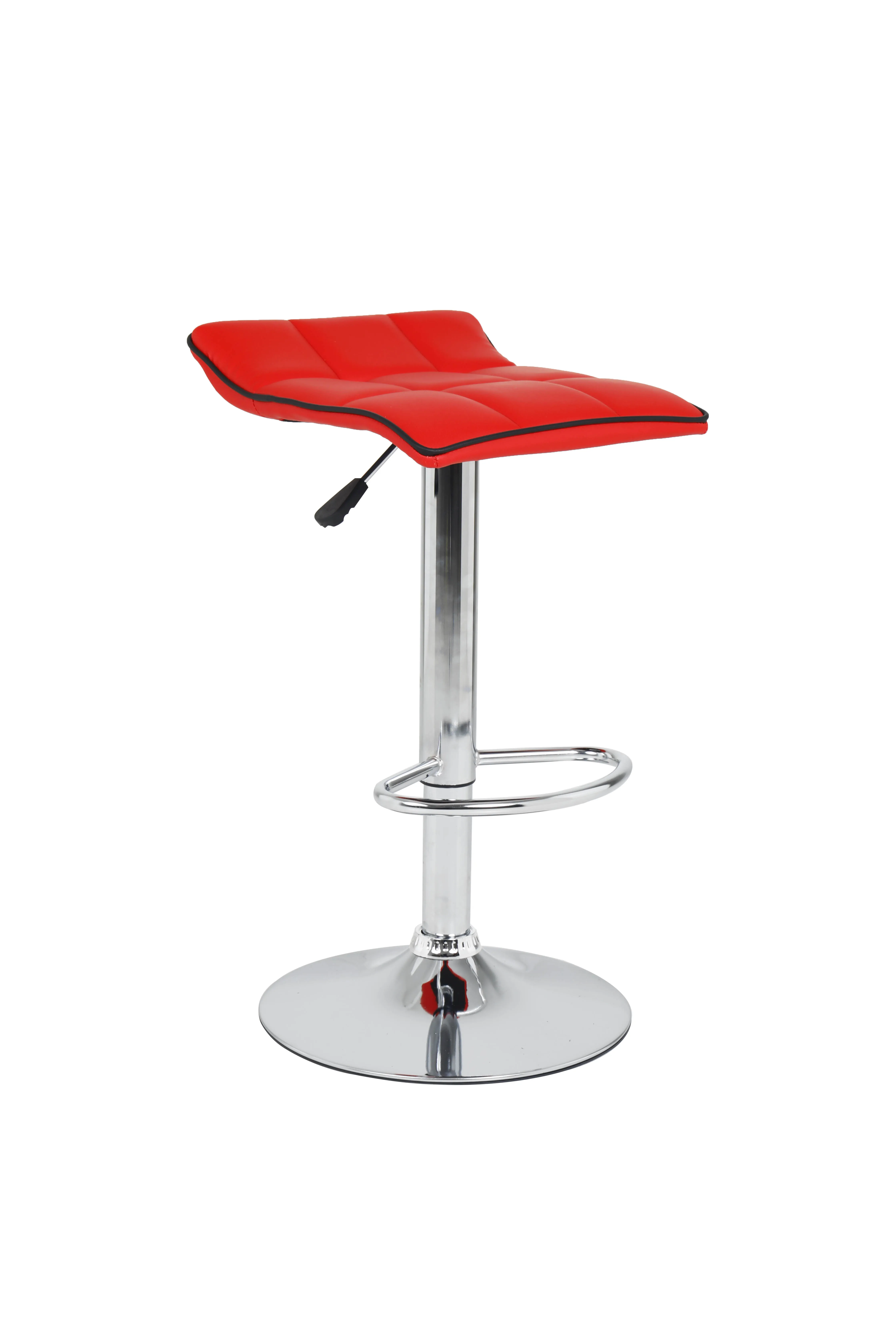 ebay ukfr competitive price pu  bar chair chromed  base  bar  stool