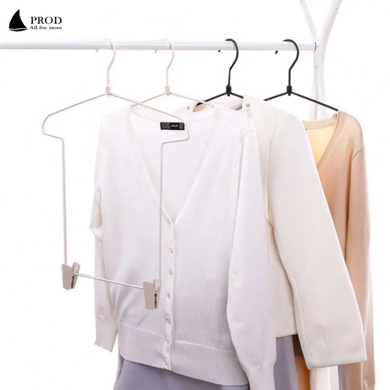 Ruilang clothing store home Siamese suit pants clip   metal hanger hooks