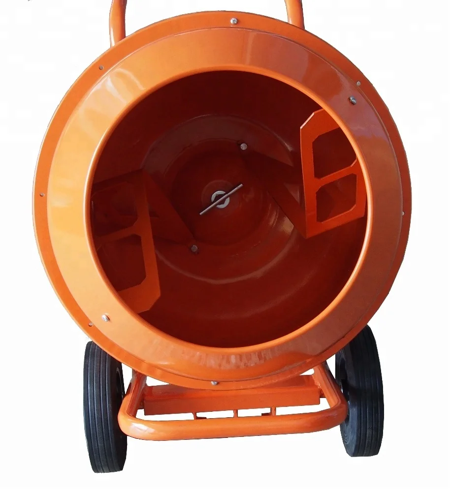 Gasoline Engine Concrete Mixer Hand Push wheel Barrow type Gasoline 2.5Hp Concrete Mixer