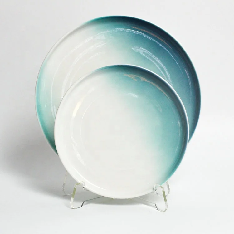 
Custom print elegant design hand painted turkish porcelain 16 pcs dinner set 