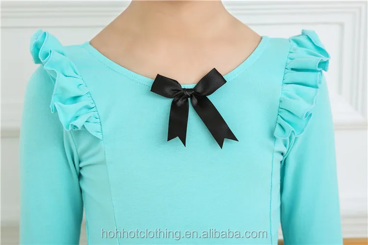 Hot Fashionable  Wholesale Cheap Tulle Chiffon Long Sleeves Training Dance Wear Skirt Tutu Ballet