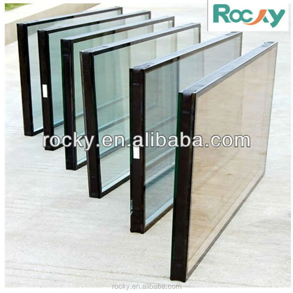 24MM TO 28MM THICKNESS  INSULATED TEMPERED LOW E GLASS FOR SUNROOM SKYCRAPER