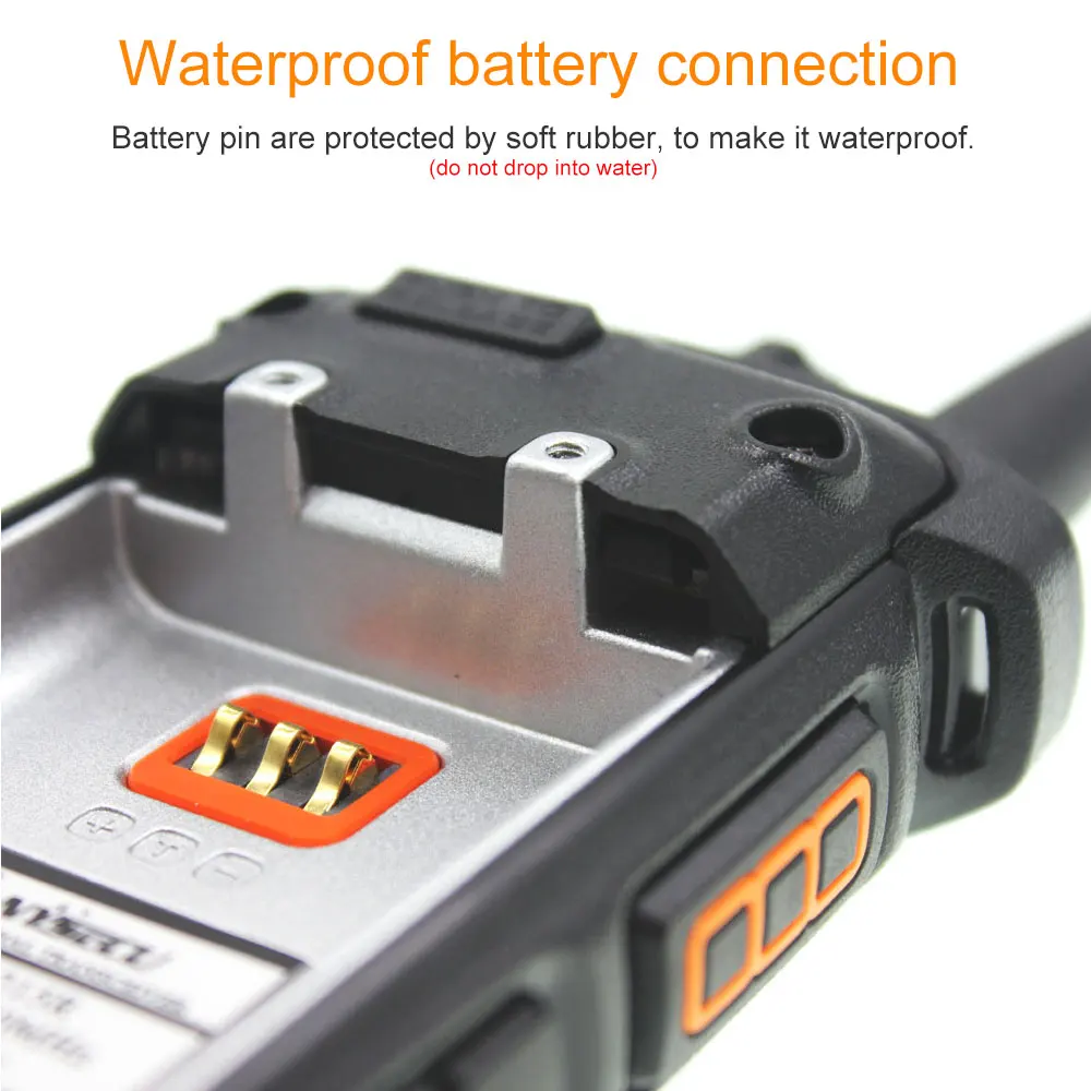 Anysecu AC-215R 7W Radio active view screen Walkie Talkie 400-480MHz Group call Ham Radio hidden screen UHF Transceiver