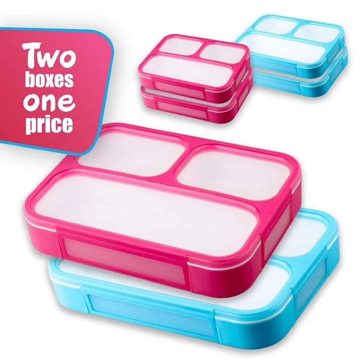 Hot Sale High Quality Bento Lunch Box With Compartment Plastic Lunch Box