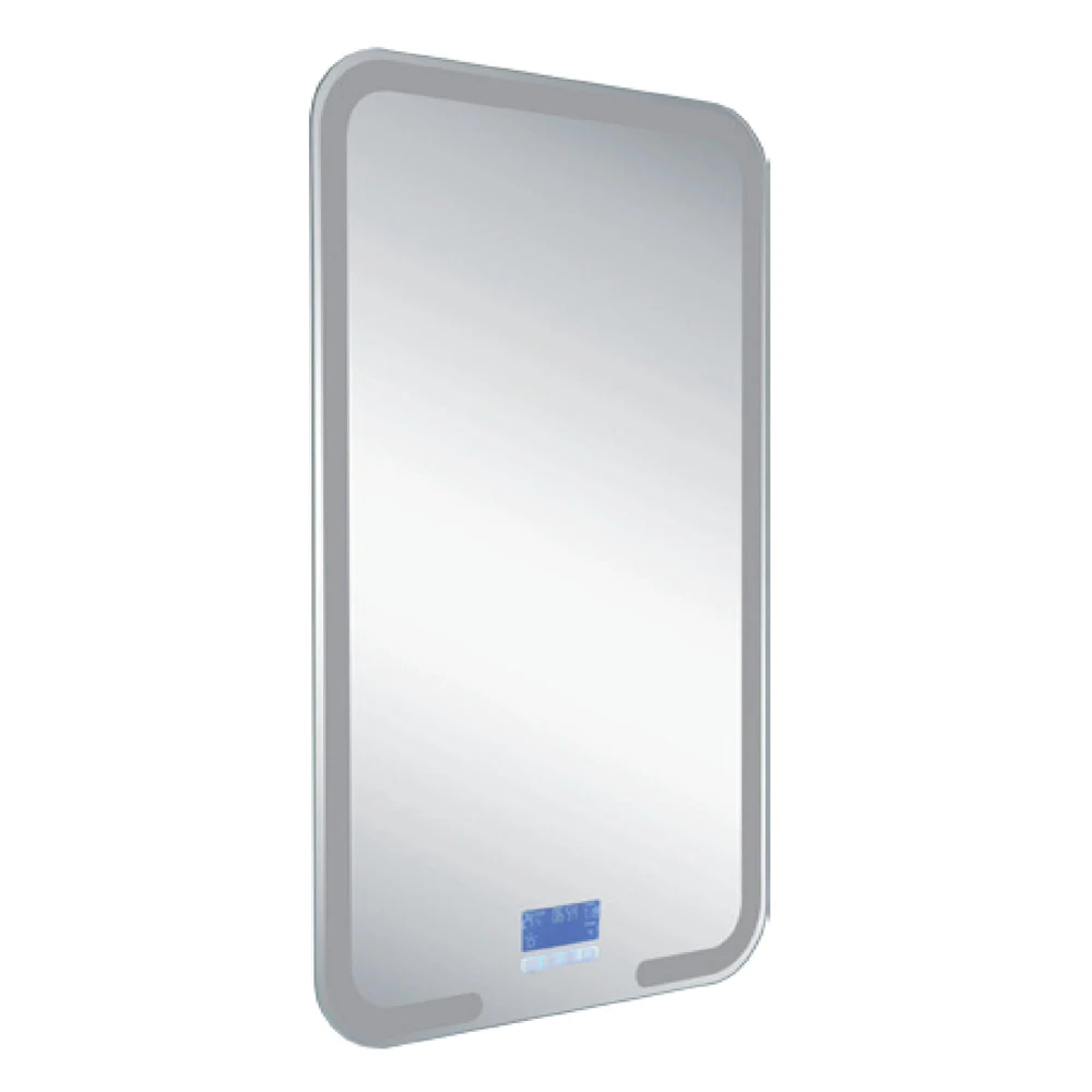 
Luxury Decorative Washroom Frameless Magnifying Make Up Vanity Sensor Touch Large Smart Wall Mirror For Bathroom 