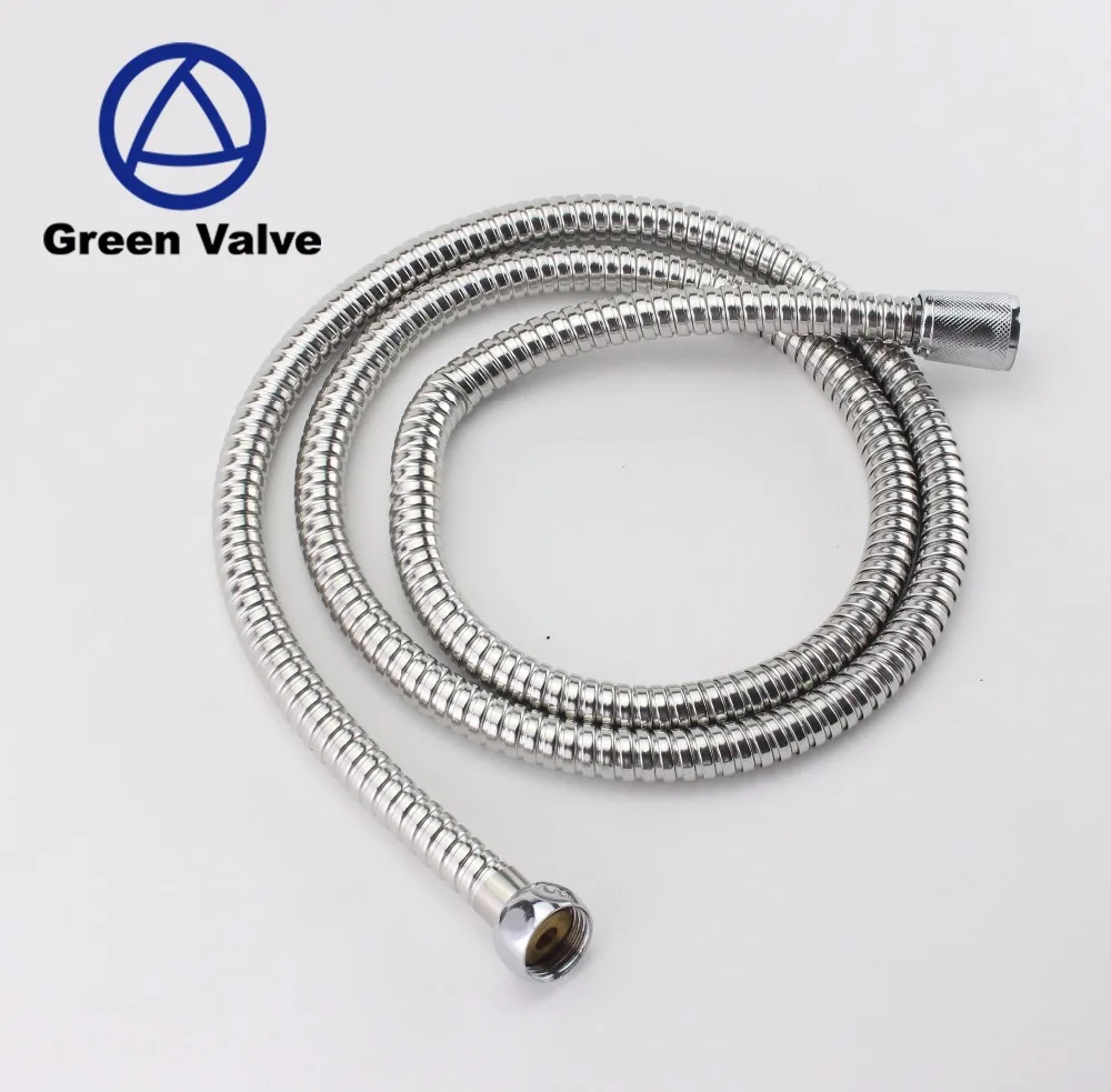 
Green-GutenTop Double Lock with Brass Nut stainless steel wire braiding toilet flexible shower hose 