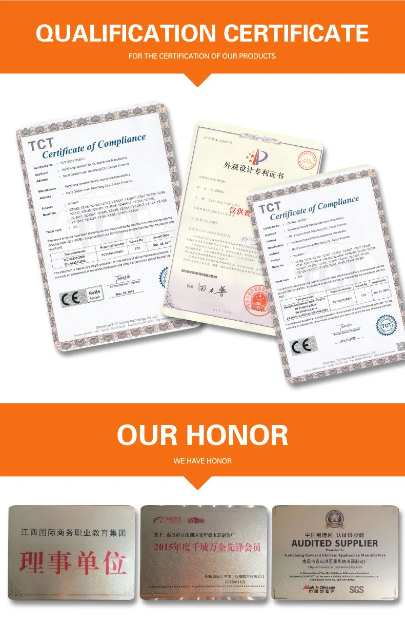 HHD factory free shipping Small 48 automatic poultry equipment chicken egg incubator and hatcher