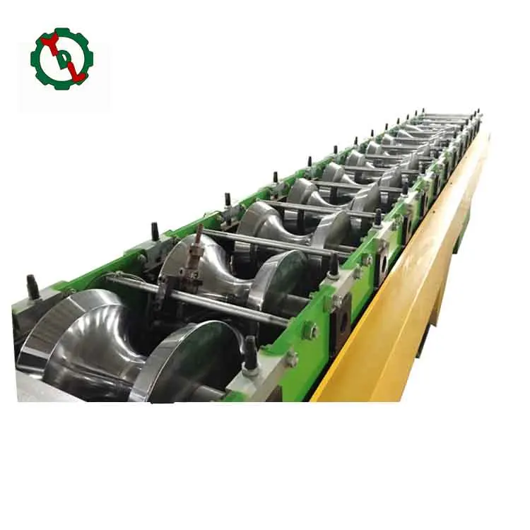 Classic Metal Roof Tile Ridge Cap Sheet Roll Forming Machine With Hydraulic Punching Stamp