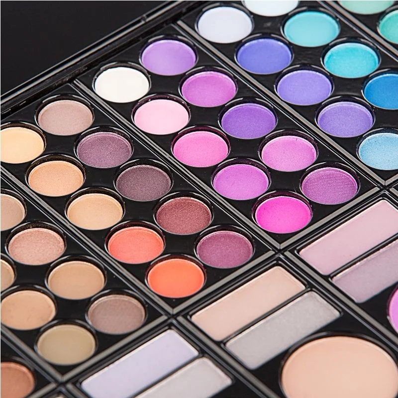 Cosmetic 78 Color matte eyeshadow make up naked eyeshadow palette with customer logo