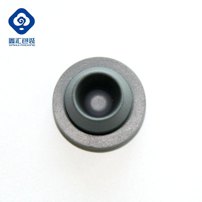 High quality 20mm bro-butyl rubber stoppers for injection antibiotics powder vial