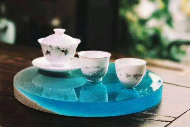 wholesale epoxy resin crystal liquid clear for adhesive glue river table