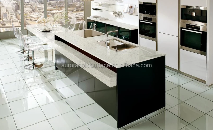 Обеденный стол/тонкие кварцевые плиты, кварцевый камень, популярный, Лидер продаж, квадратный белый искусственный камень, большая плита 15-30 мм, полированная Baoliya