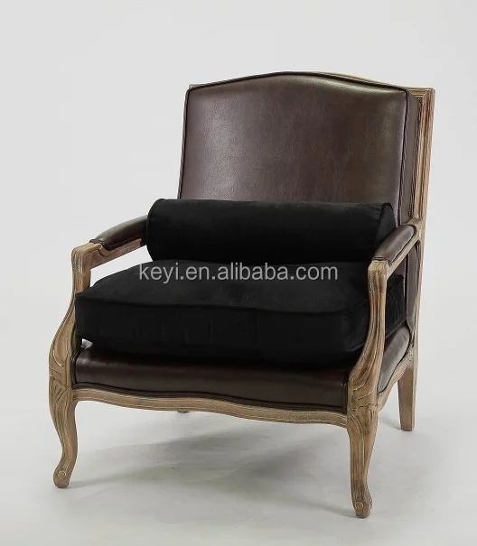 
Antique style CoCo material solid wood luxury armchair/ hand carved single sofa chair (FC4386) 