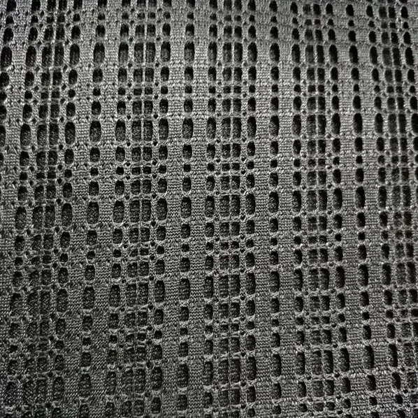 Factory direct sales 100% polyester random net air layer net mesh fabric