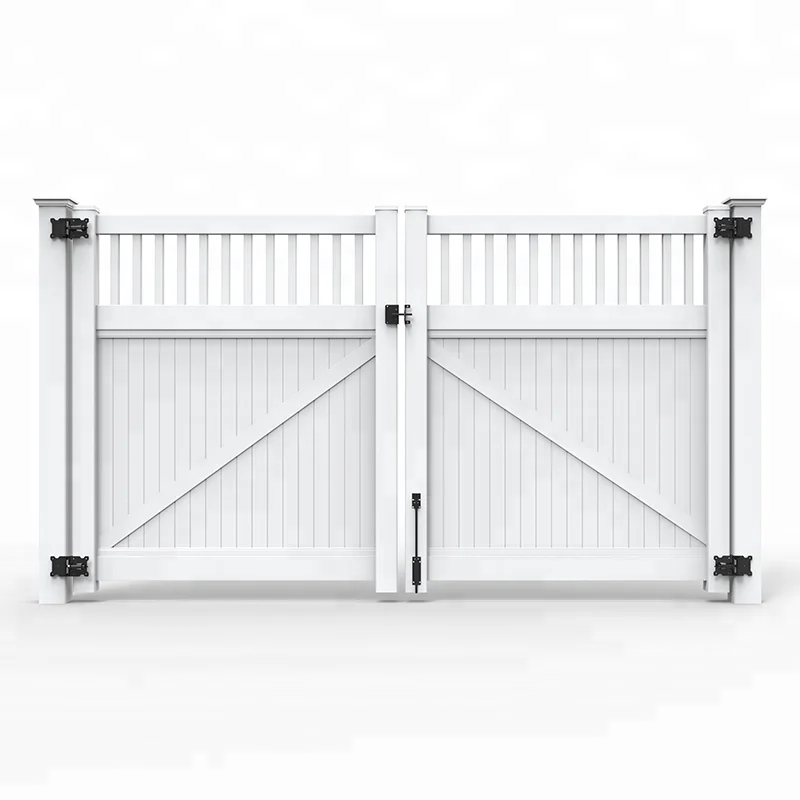 6x8ft Maintenance Free Closed Top Vinyl Privacy Fence For Backyard