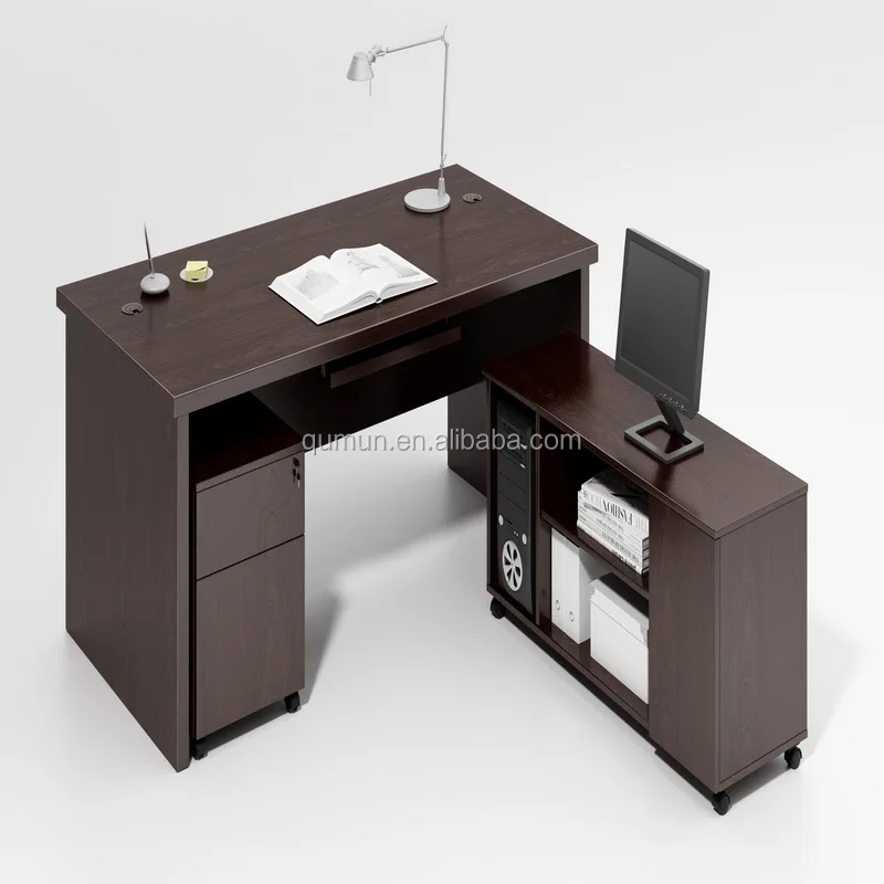
MDF l-type office table latest office desk design for manger 
