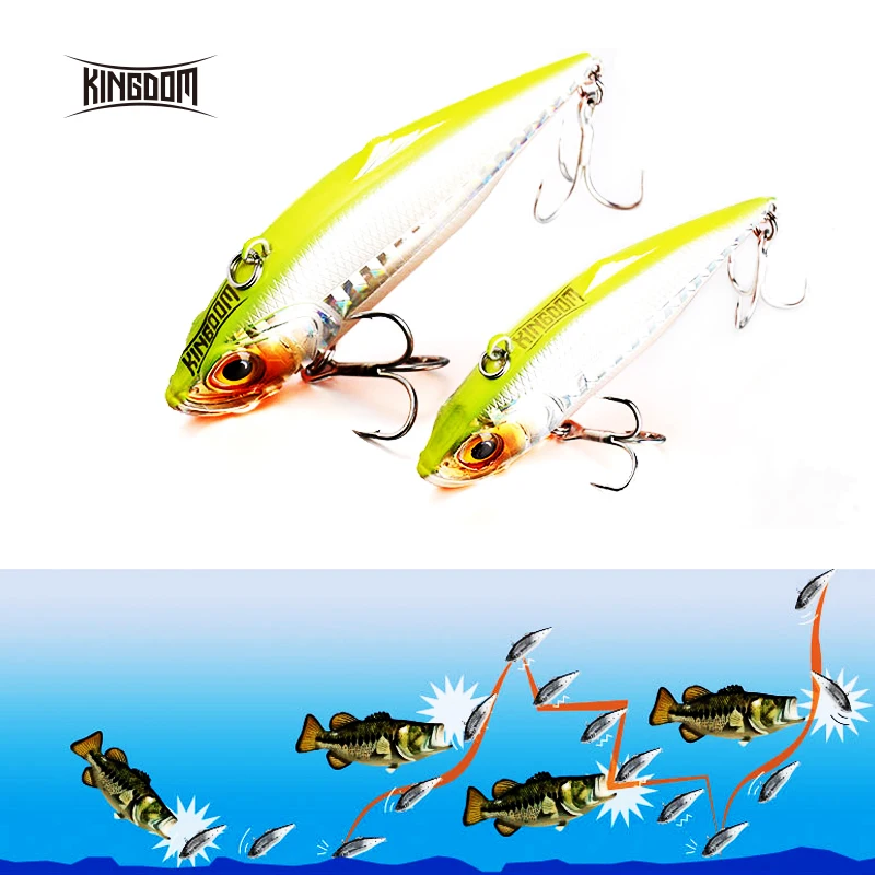 fishing lures sinking VIB 75mm 21.5g/27.2g,60mm 10.9g/14.3g hard bait of fishing tackle six colors available model 5504