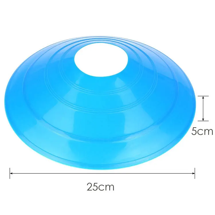 Sets 50-Pack 2 Inch High Sport Agility Disc Soccer Cones Equipment For Training Kids