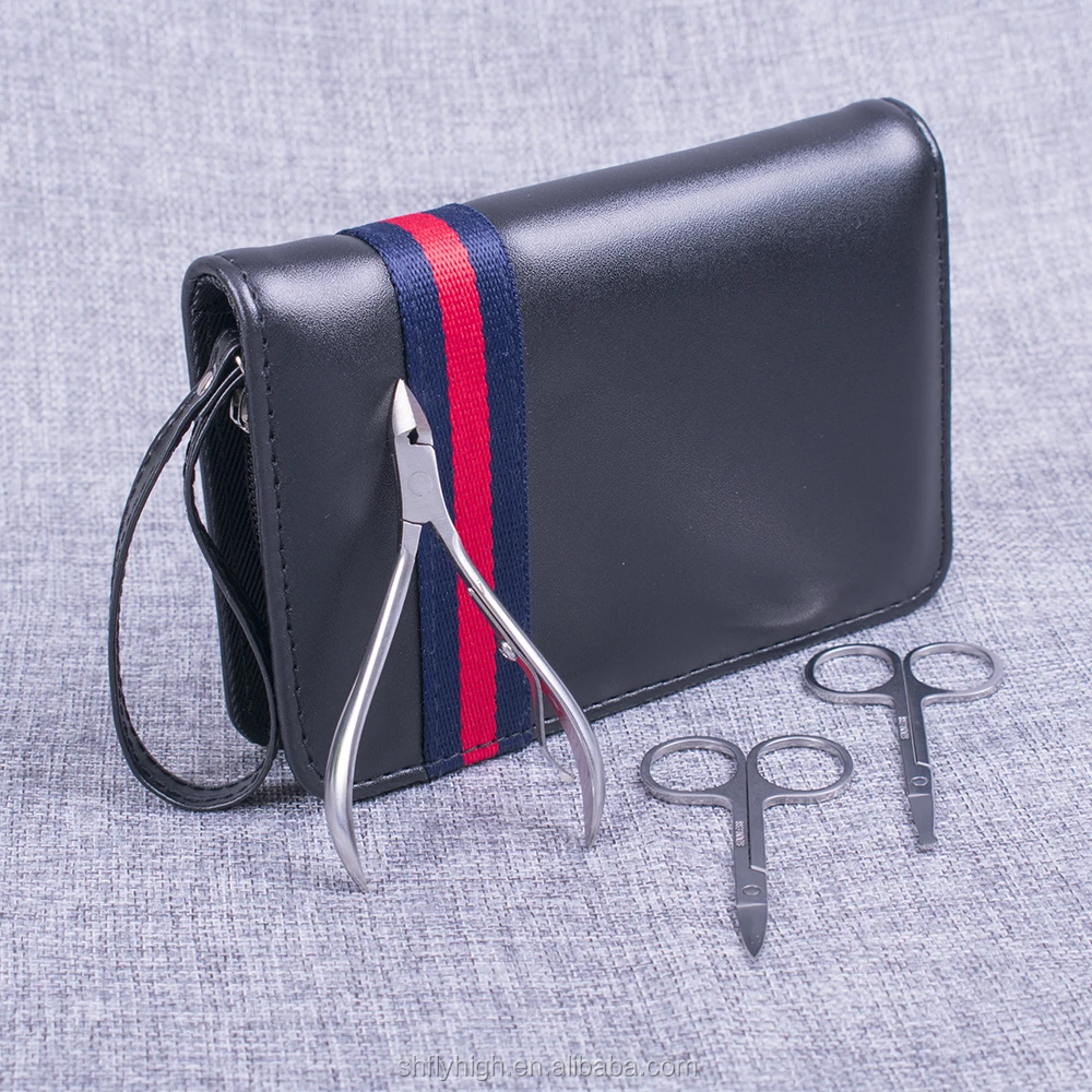 16 pcs manicure set manicure kit pedicure kit in PU bag for men