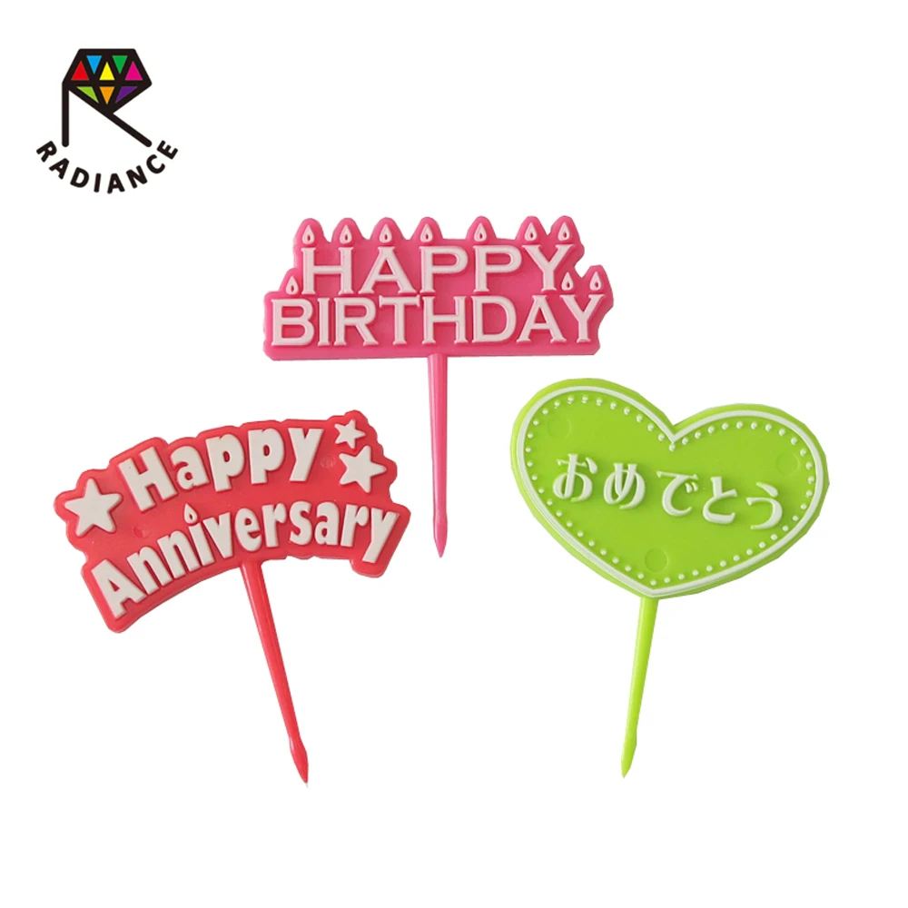 
3.5-6.5cm Janpan Quality Birthday Party Food Picks Bento Picks Fruit Forks 