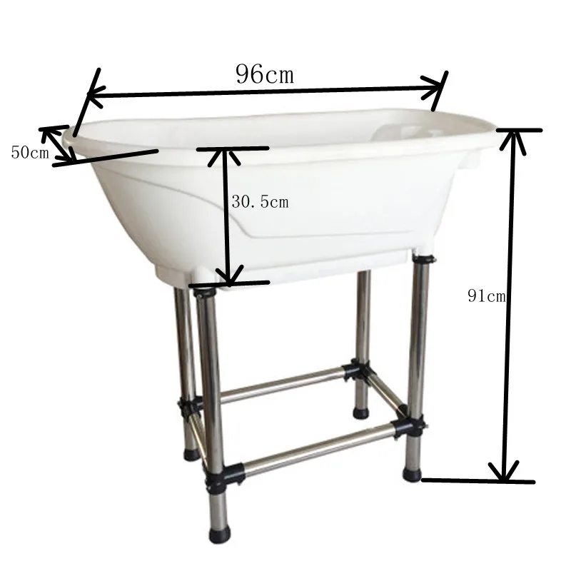 Hot sale Plastic  Bathing Tub pet bathtub leaning & bathing dog grooming tubs