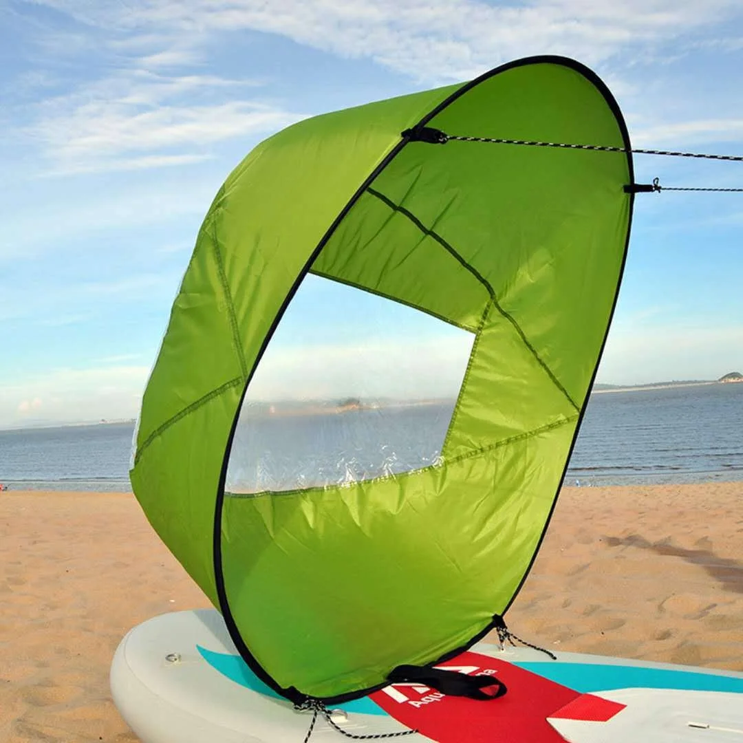 2019 Foldable Windsurfing Sea Kayak Wind Sail for Stand Up Paddle Board