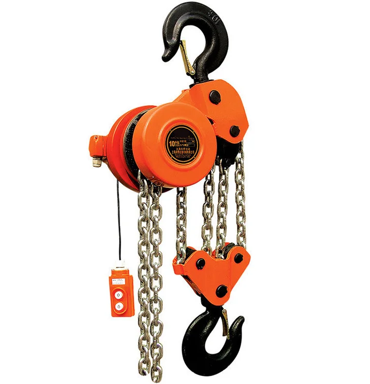 
group lifting tools 380v 50 HZ DHP type electric chain block hoist with undless chain 