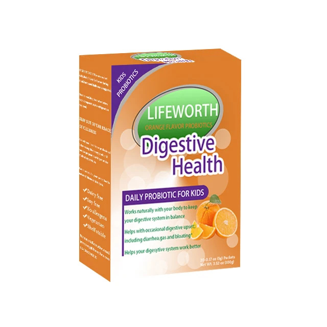  Стоматологический пробиотик Lifeworth с ароматом апельсина для