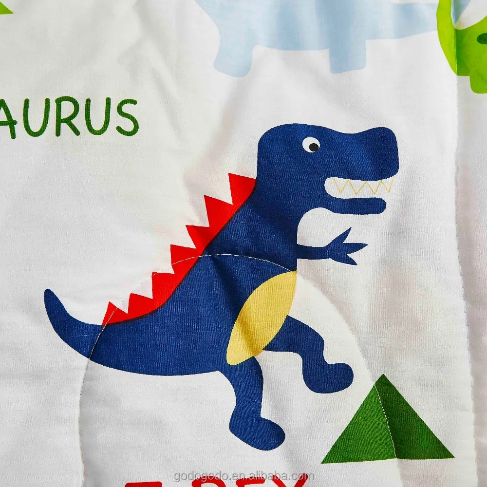 Hot sale 100%Cotton fabric quilt with Luxury kids bed spread for hometextile