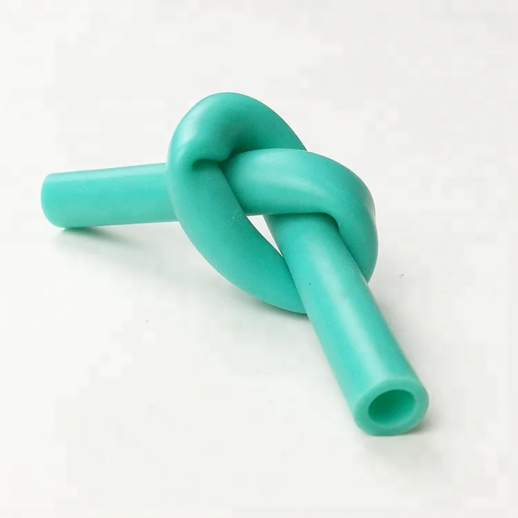 Colorful Elastic TPR Tube Body Building Thick Pull Rope Colorful Hollow Piping Cord