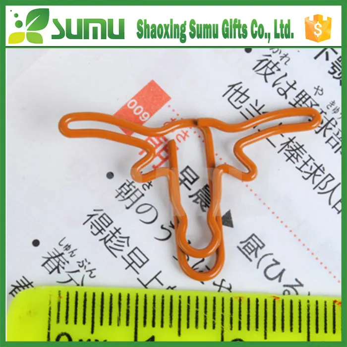 Promotional Different Size Colorful Star Shape Metal Paper Clips