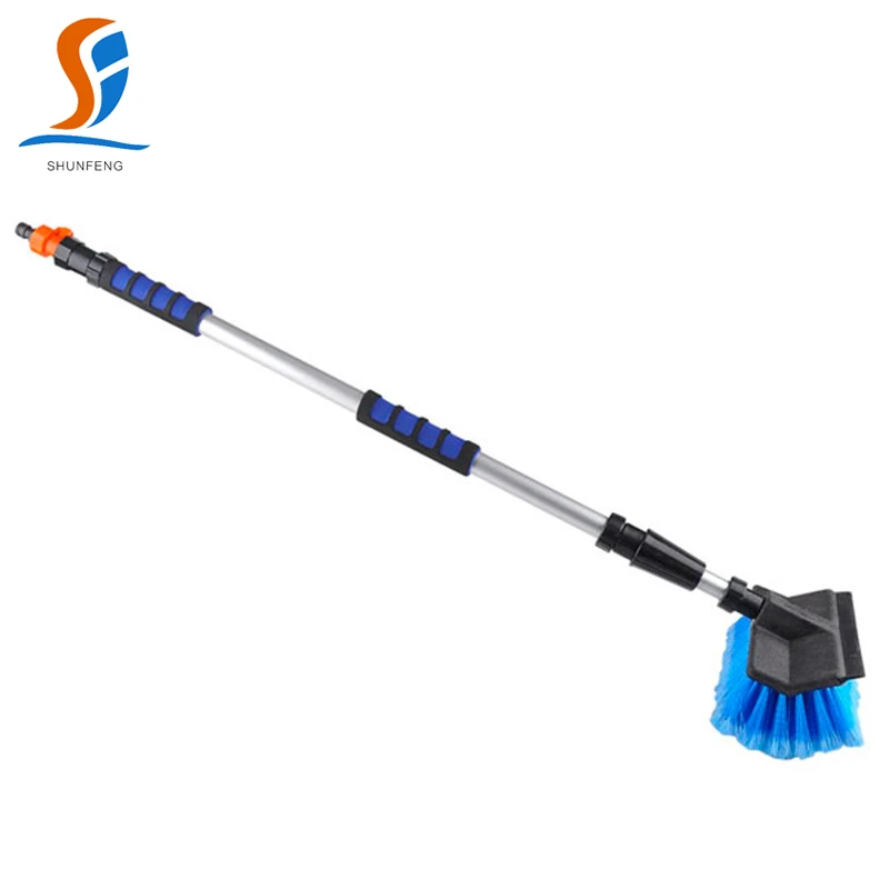 
heavy duty car wash brush with aluminum telescopic pole 
