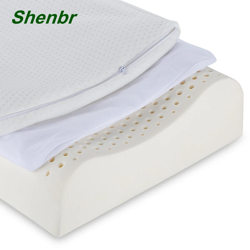 Breathable Antimite My Anion 100% Natural Latex Pillow