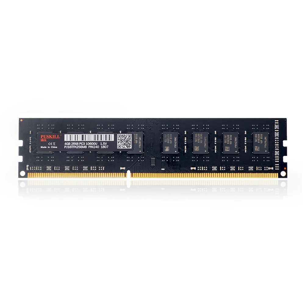  PUSKILL полная совместимость без буфера DDR3 4 Гб 1333 МГц модуль оперативной памяти для настольного